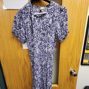 A New Day purple floral dress